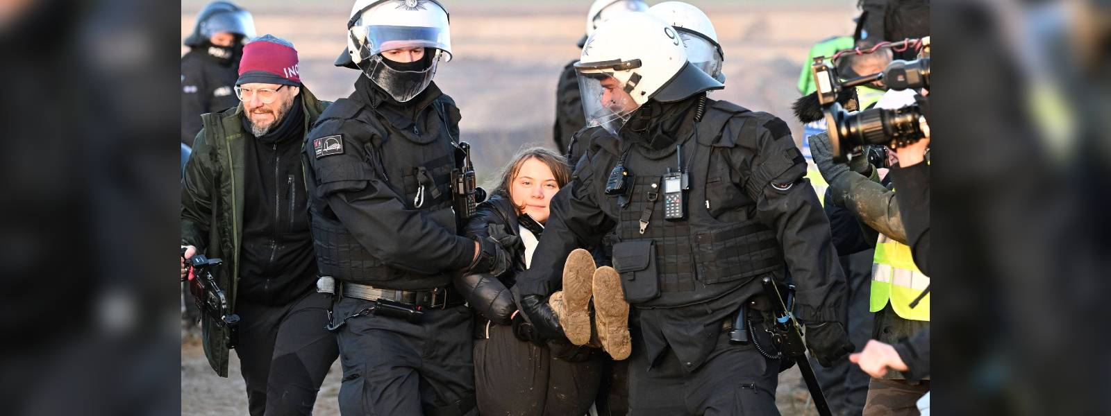 Greta detained in Germany over coal mine protest